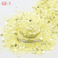 Hot Sale Glitter Different Size Dot Strip Glitter For Nail Art